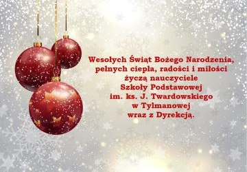 Życzenia świąteczne 2025